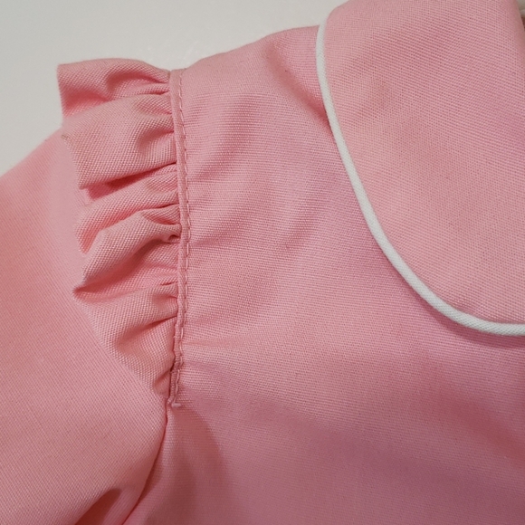 Vintage Toddler Pink Embroidered Swing Coat size 18 Months - Picture 3 of 5